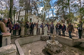 Explicaciones en el jardín