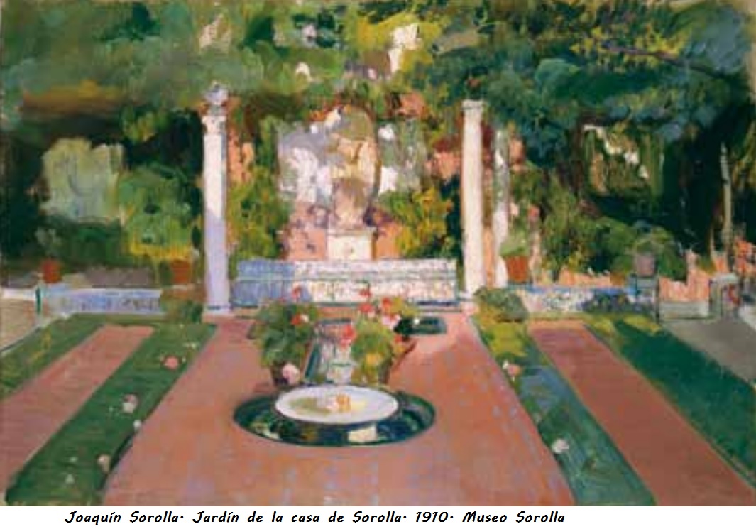 SOROLLA-Jardin de la casa Sorolla
